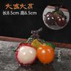 VRFTGHYJU 8.5cm Color Changing Lychee Tea Pet Purple Sand Tea Table Ornament Tea Set Playware view 2