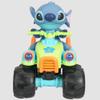 Disney: ATV 4 Wheeler - Stitch - 7.5" R/C Toy Vehicle, Light Up, EZ Pushbutton Remote Control, Wheelies-Spins, Race, Full Function 2.4 GHz, Kids 3+ view 3