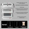 Live Mealworm Breeding Kit Clear Silkworm Breeding Box view 2