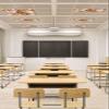 Magnetic Light Cover for Classroom Drop Ceiling, 4 Pack 4x2 Ft Fall Fluorescent Light Covers for Office Home Ceiling Light Cartoon Turkey Pumpkin Maple Checked Plaid Lampshade view 4