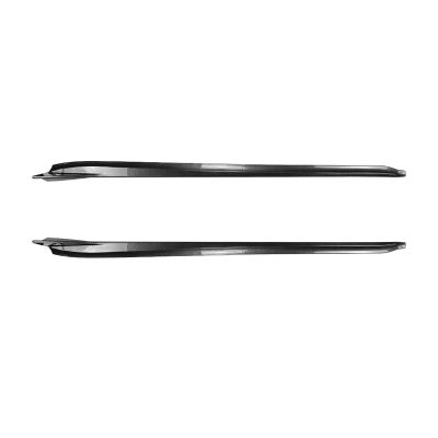 Car Side Skirts Compatible for Porsche Taycan Turbo S 4S 2019-2024 Car Side Skirt Extension Winglet Splitter Lip Side Spoiler Auto Body Kit(Carbon Look)