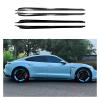 Car Side Skirts Compatible for Porsche Taycan Turbo S 4S 2019-2024 Car Side Skirt Extension Winglet Splitter Lip Side Spoiler Auto Body Kit(Carbon Look) view 2