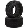 JConcepts 4140-06 Double Bar 2.2 inch Rear Buggy Off-Road Racing Tires (2) (Silver) 1/10 Scale 2WD RC Replacement Tire view 1