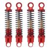 RC Shock Absorbers Compatible with Gladiator for Bronco for Axial SCX24 C10 for JLU 4Pcs 40Mm Metal Upgrades Shock Absorber Oil Damper 1/24 RC Crawler Car view 4