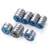 RC Car Sealed Bearings Compatible with Axial for Capra for Currie F9 1/10 RC Crawler Car Front and Rear Axle Bearing Parts 24Pcs Blue Bearing Kit Rubber Sealed view 1