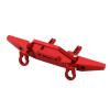 Rc Bumpers Compatible with MN128 RC Car Parts Upgraded Metal Front and Rear Bumper with Trailer Buckle Accessories(Red) view 2