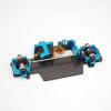 RC Parts Spare Parts for Wltoys K989 K979 K999 284131 1/28 Metal Motor Mount Rc Car Tracked Vehicles Parts Accessories Upgrades and Replacements Use(Blue) view 3