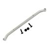 Rc Connecting Rod Compatible with Axial for SCX10 1/10 RC Car Part Aluminum Alloy Steering Link Rod RC Upgrade Part 1pcs Steering Linkage Tie Rod(Silver) view 1