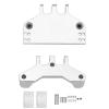 cvking RC Car Upgrade Parts for MN MN86 MN86S MN86KS MN86K 4WD G500 RC Crawler Car Modified Accessories Metal Steering Gear Bracket Servo Base for Seat(White) view 2