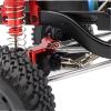cvking RC Car Upgrade Parts for MN MN86 MN86S MN86KS MN86K 4WD G500 RC Crawler Car Modified Accessories Metal Steering Gear Bracket Servo Base for Seat(White) view 3