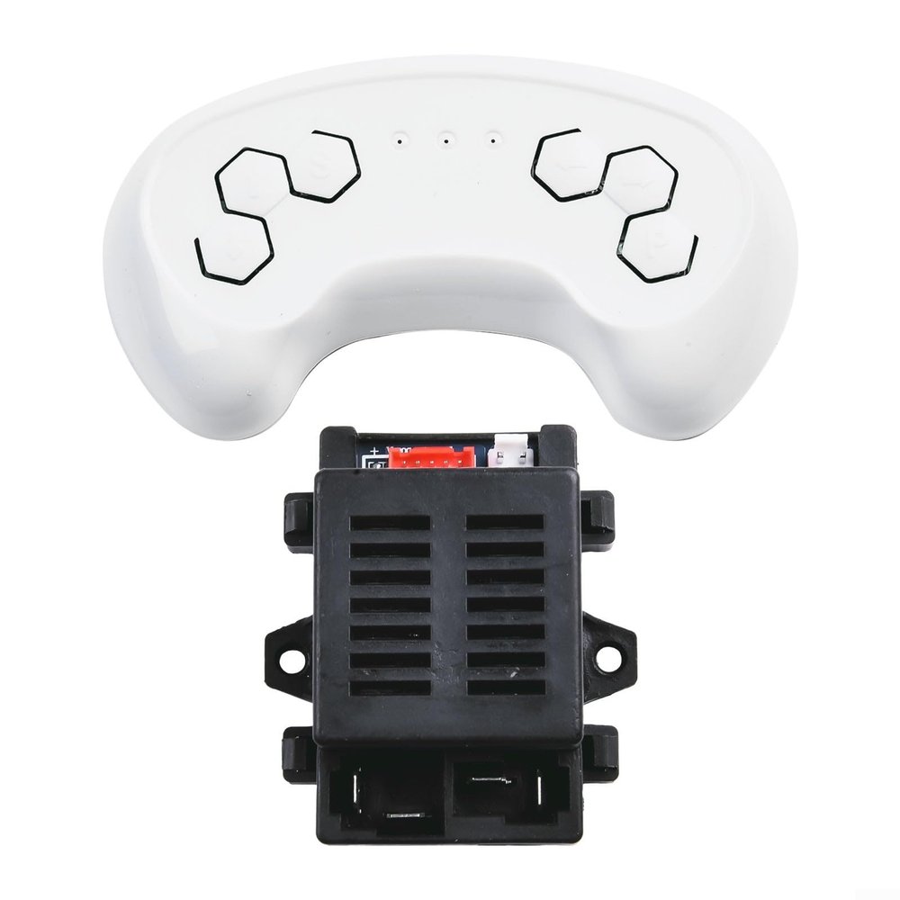For Children Electric Car Receiver and 2 4G Transmitter HH701K Compatible with 6V 12V Ride On Vehicles for HH619Y RC and HH670Y RC Models (HH701K 12V and HH670Y RC)