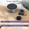 Eoweiot Magnetic Levitation Display Stand - 360 Rotating, Auto Lift/Lower, Supports 400g,for Showcasing Collectibles view 3