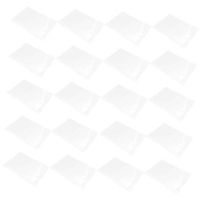 CORHAD 40pcs A4 Single-sided Stamp Album Pages for Stamp Collectors and Beginners High Transparency Pp Binder Sleeves with Large Capacity to Hold Hundreds for Collecting