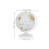 Ciieeo Lunar Globe Moon Surface Model for Stem Education and Geography Learning with Interactive Rotating Design Made of Iron and Plastic Suitable for Classroom Science Teaching view 2