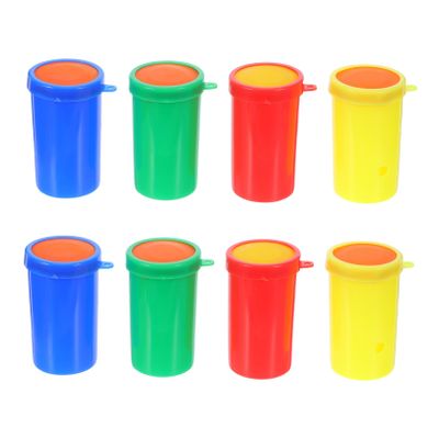 8 Pack Mini Stadium Horn Noise Maker with Lanyard PP Cheer Set