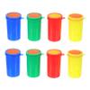 8 Pack Mini Stadium Horn Noise Maker with Lanyard PP Cheer Set view 1