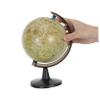 Totority Rotating Lunar Globe 5.5 Inch Diameter HD Moon Map with Stand, Portable Plastic Model, Interactive Education Tool for Astronomy Enthusiasts, Gift for Birthdays or Holidays view 4
