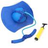 Children Jumping Ball, Kids Hopping Ball Toy with Non - Slip Pedal and Sponge Handle Rope, Inflatable Bounce Space Ball for Ages 4+, Includes Inflator and Needle (Blue) view 1