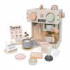 KQFCAZRE Toy Coffee Machine Accessories Included Pretend Espresso Maker Smooth Edges Mini Kitchen Appliance Toys Kids view 1