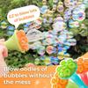 Innobaby Spike Long Lasting Outdoor Botanical Bubbles w/EZ Blow Wand &Tray view 2