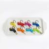 lstyty Montessori Color Matching Lock and Key Toy Set, 8 Colorful Learning Padlocks with Keys, Fine Motor Skill Training Toy view 1