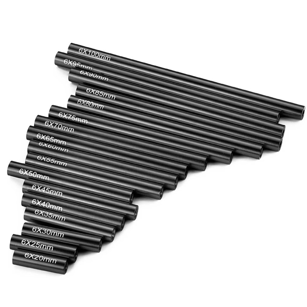 RC Models Spare Parts Compatible with Axial for SCX10 1/10 RC Crawler Car Upgrade Parts 17PCS Metal Link Rod Kit 20-100mm Linkage