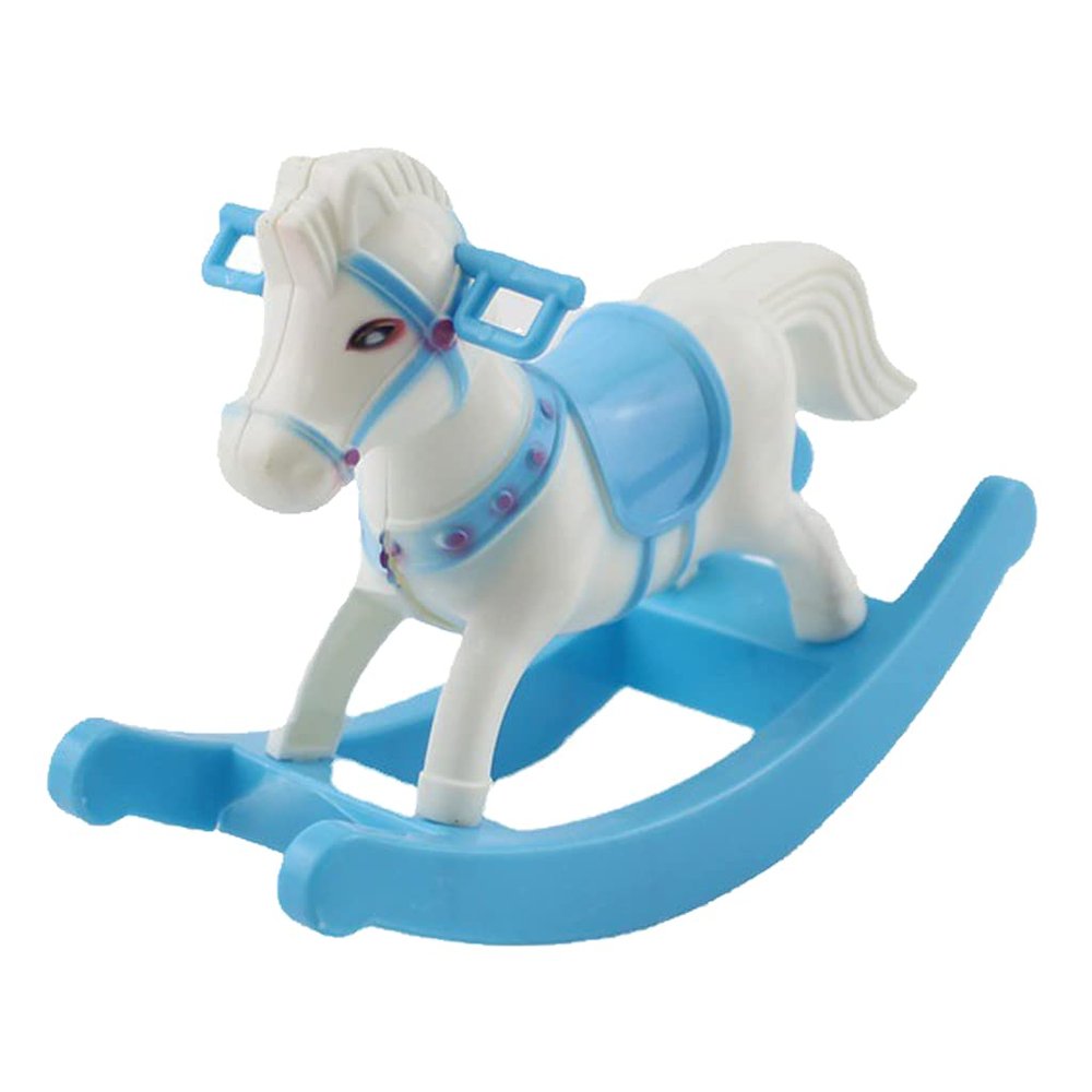 Rocking Horse Intellectual Development Models Pretend for Play House Toys for Boy Chil Rocking Horse Intellectual Development Models Gifts for &