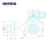 24V 8.2KW 11T Starter Motor QDJ2908A 612600090562 For WEICHAI WP10 Electronic Injection Engine view 2