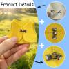 HELAIMAY 2 PCS Hamster Clothes, Cute Small Animal Vest Clothes view 3