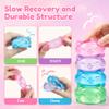Stress Cat Toy, Sensory Fidget Toy, Filled Squishy Toys for Kids Stress Relief - High Density Squeeze Balls,Ultra-Soft Decompression Venting Toys-Green view 4