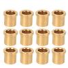 Low Friction Bronze Material with High Lubrication Performance - 12 Pieces Bronze Bushing 8/6 for Industrial Robots and FRC - Component Replacement Kit for Robotics Maintenance. view 1
