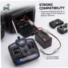 Tsawntd 27mhz Rc Controller, 12v Rc Remote for Kids Stable Controller for 12v Ride-On Cars - Black view 3