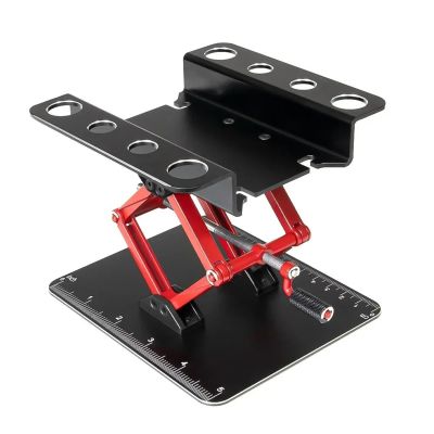 for TRX4 for Redcat for Axial for Arrma for Kraton for Slash 1/10 1/8 1/12 Repair Work Stand Adjustable Height Assembly for Platform RC RC Car Toys Parts(Type D)