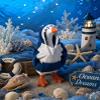 7 Inch Desk Goose Outfit, Blue Shark Hoodie for 7in Desktop Goose, Cute Goose Clothes with Shark Hood and Pocket, Mini Goose Accessories for Desk Decor Office Classroom Goose Gifts, Outfit Only view 2