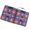 Hamwesh Electronic Dance Mat, Non Slip Light Up Interactive Foldable Dance Pad, Floor Mat with Music Games, Flashing Arrows, TV Connection for Kids Adults TV Games Exercise Yoga view 2