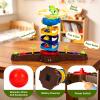 Caiuiyda Dinosaur Ball Drop Toy with Rotating Head Montessori Toys view 3