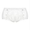 Yiesvsov Youth Kids Diaper Covers Waterproof Special Needs Swim Shorts Swimwear for Incontinence Briefs Ivory 8 Years view 1