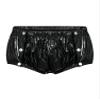 Kvysinly Boys Girls Swim Diaper Cover Wet Look Special Needs Clothing Reusable Plastic Panites Training Pants Black 14 Years view 1