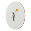 SAFIGLE DIY Wooden Clock Face Craft Kit 15cm Round Unfinished Wood Clock Dial with Movement and Pencil Hands for Arts and Crafts view 1