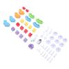 GOWENIC 3D Track Set, 51 Pcs USBC Rechargeable Car Racing Track, STEM Building Blocks for Kids, Easy Detach and Store, Electric Route Toy view 3