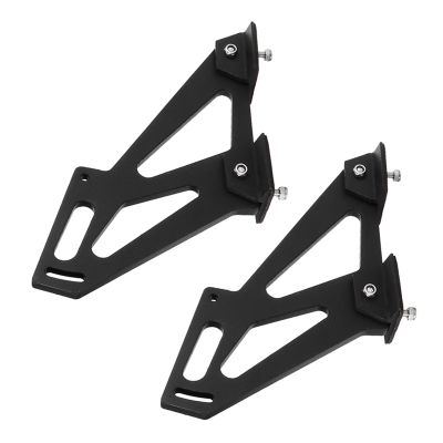 Dioche Rear Wing Universal Car CNC Aluminum Alloy Rear Wing Tail Spoiler Legs Mount Brackets - High Strength, Customizable Design for Enhanced Aerodynamics and Stability