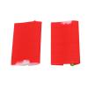 Decumeby RC Helicopter Side Wing Upgrade Kit Lightweight Durable Easy Installation for 206 Remote Control 2 Pieces (Red) view 2