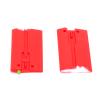 Decumeby RC Helicopter Side Wing Upgrade Kit Lightweight Durable Easy Installation for 206 Remote Control 2 Pieces (Red) view 3