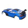 Denash 1/10 Scale RC Car Body Shell Durable PVC Frame and Rear Wing for 26cm Wheelbase Racing Model Cars (Blue) view 1
