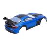 Denash 1/10 Scale RC Car Body Shell Durable PVC Frame and Rear Wing for 26cm Wheelbase Racing Model Cars (Blue) view 2