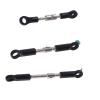 Rc Connecting Rod Compatible with Wltoys 144001 144010 124016 124017 124019 RC Car Spare Parts 7Pcs Front Rear Tie Rod Linkage Servo Link Rod Set view 2