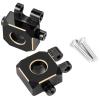 RC Cars Models Compatible with TRX4M 1/18 RC Crawler Upgrade Parts Brass Caster Blocks C-hubs Axle Diff Cover Steering Cup Shock Cap(Diff Cover) view 2