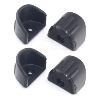 RC Car Toys Components for HSP for HPI 1/8 1/10 4pcs Shock Absorber Hydraulic Frame Protection Cover Absorption Cap RC Car Parts(Black)