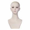 FytStycale Mannequin Head Bust Molded Mannequin Head with Shoulders Skin-Tone for Cosplay Styling view 1