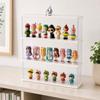predolo Acrylic Display Case for Models, Display Cabinet with Hinged Door, Collectible Display Case for Figurines, 2L Countertop Showcase , Three-Layer, 22CM Width view 3